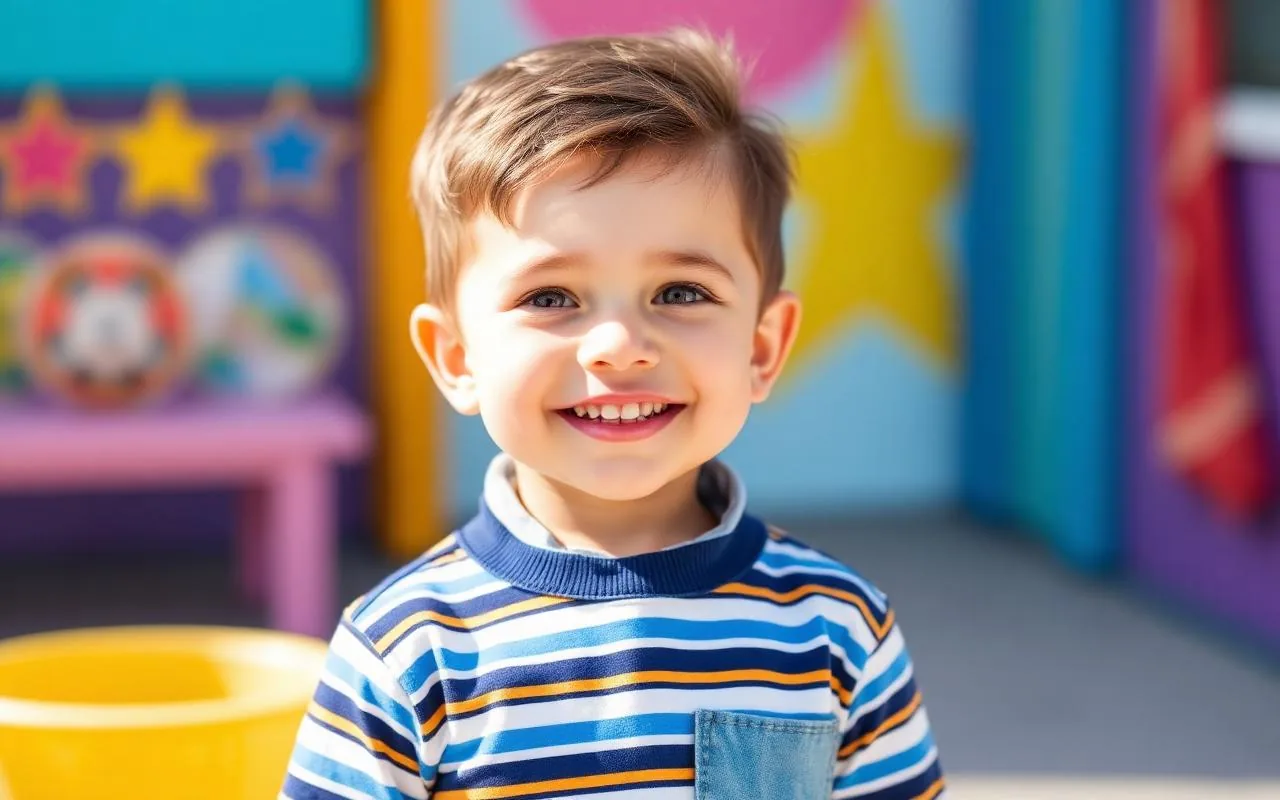 Comfortable toddler outfit sets for boys casual stripe